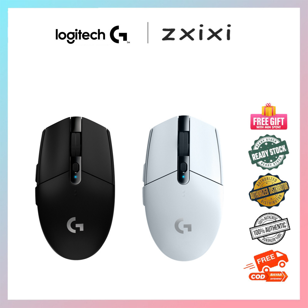 Chuột chơi game không dây Logitech G304 LIGHTSPEED Hero Cảm biến 12K Chuột nhẹ 12.000 DPI