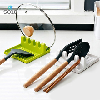 [Seq8] Giá đỡ thìa nhà bếp Giá đỡ nĩa Thìa kệ sắp xếp Đũa Giá đỡ Pad mới