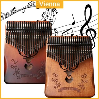 Kalimba 21 Phím Ngón Tay Cái Piano Di Động Mbira Ngón Tay Đàn Piano Dành Cho Người Mới Bắt Đầu Quà Tặng Trẻ Em