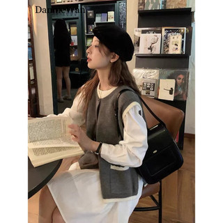 DannieWan váy Đầm váy nữ body đầm Đơn giản Hàn Phong Fashion Minimalist WLQ24802S2 32Z240807