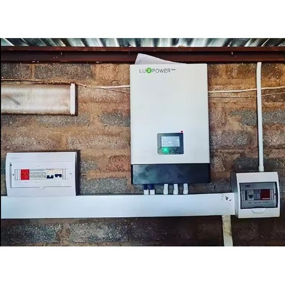 Inverter độc lập & hòa lưới, biến tần Hybrid Luxpower 5kW - 2MPPT 6000W pin mặt trời - Mã SNA 5000 W