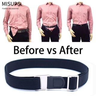 MISUPS Áo Sơ Mi Giữ Đai Tốt Nhất, Đai Tuck It Có Thể Điều Chỉnh Thắt Lưng Giá Đỡ Áo Dây Đeo, Đa Năng Khóa Dây Chống Nhăn Áo Sơ Mi Chống Trơn Trượt Giá Đỡ Đầm Nam Nữ