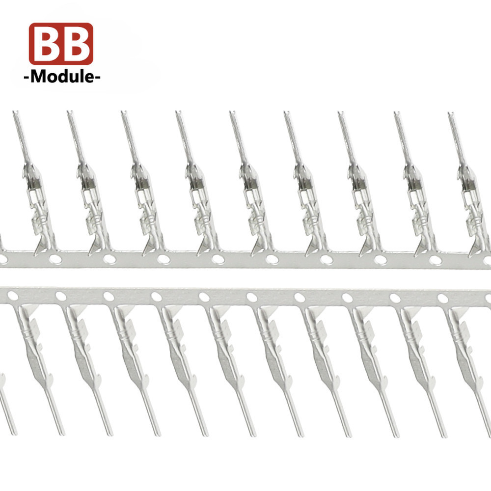 100 Chiếc 2.54 Mm Nam Pin Dupont Reed Dupont Jumper Dây 2.54 Dupont languette Kết Nối Thiết Bị Đầu C