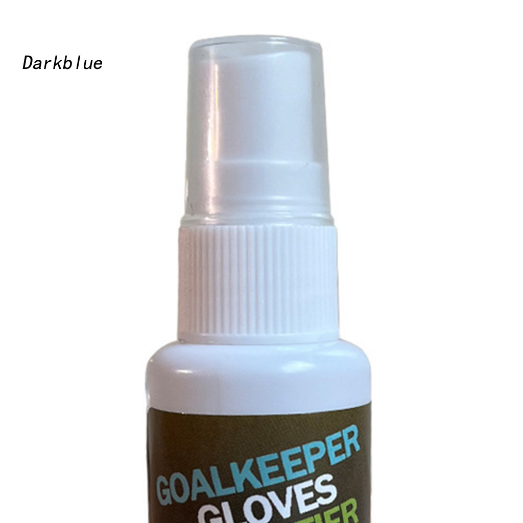 < Darkblue > Grip Strength Builder Spray Găng tay bóng đá Tackifier Spray Ultimate Goalkeeper Găng tay Care Bundle Xịt dính Wash Chuẩn bị Xịt cho Găng tay thủ môn bóng đá Tăng cường kích thước 30ml