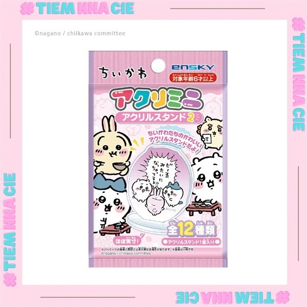 [Tiệm nhà Cie] [SẴN] STANDEE NHÂN PHẨM CHIIKAWA ENSKY VOL 2