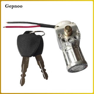 Gepnoo Khóa Pin Xe Máy Phụ Kiện Khóa Điện Bật / Tắt Công Tắc Chìa Khóa 6,9Cm Đánh Lửa Cho Xe Đạp Xe Máy Electrombile