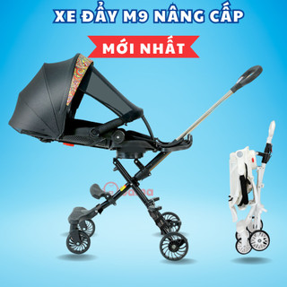  Xe đẩy cho bé gấp gọn M9 Xe đẩy K8 M2 2 chiều 3 tư thế cho bé từ 2 tháng tuổi - 6 tuổi OBAMA 