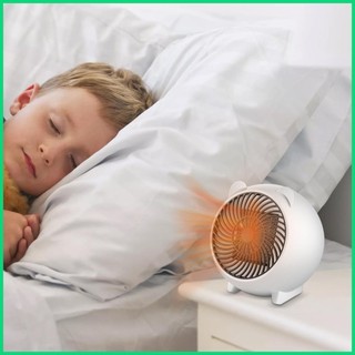 Máy sưởi không gian điện 500W Máy sưởi phòng Máy sưởi di động Máy sưởi ấm nhanh Quạt sưởi phòng Máy sưởi dễ thương cho gia đình jiwvn