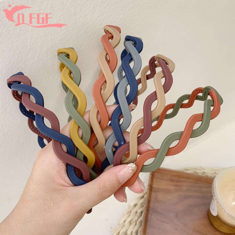 DFGF Đô Cài Tóc Màu Trơn Thời Trang Cho Nữ