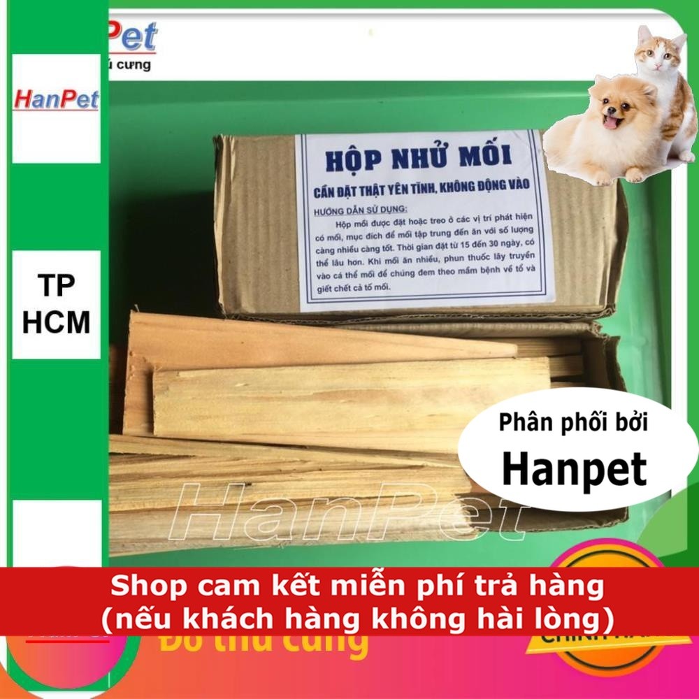 Hanpet.GV- Hộp nhử mối sinh học PMC 90( 432g) LOẠI HỘP TO- (chưa bao gồm thuốc mối PMC90)