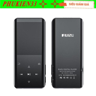 Máy nghe nhạc Ruizu D25 hỗ trợ Bluetooth 5.0 bộ nhớ trong 16G màn hình cong 2.4inch