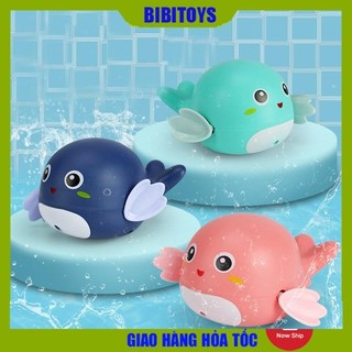 Đồ Chơi Thả Bồn Tắm Cá Heo Con Bơi Văn Cót Dễ Thương Cho Bé Yêu