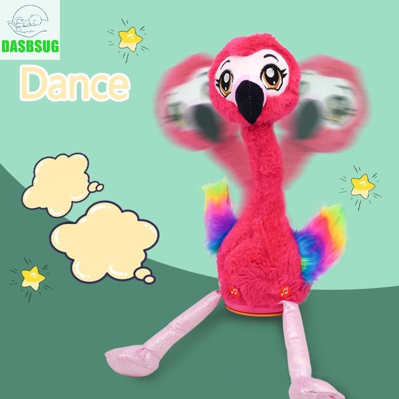 Plush Interactive Toy Flamingo Pet Flamingo Pink Interactive Animal Dance