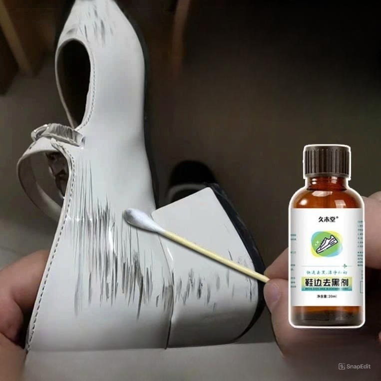 Lọ Dung Dịch 20ml Tẩy Vết Trầy Xước Ố Vàng Giày Dép , Túi Xách , Đánh Bóng Vệ Sinh Tẩy Sạch An Toàn Tiện Lợi