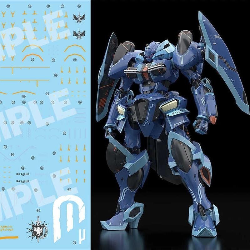 20250702 Hộp đồ chơi Moderoid YAN FLAME GSC Sử dụng chung decal trượt nước (YANMODEROID001)