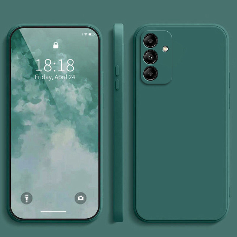 Vỏ Mới Samsung S24 Plus S24 Ultra S24 FE S25 Plus S25 Ultra S25 FE Vỏ Silicon Màu Trơn Mềm TPU Điện 