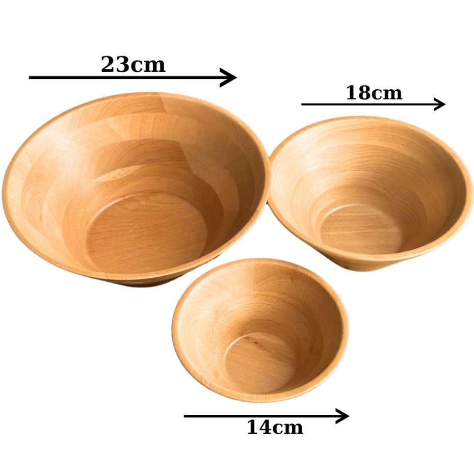 Chén gỗ, tô gỗ , làm bằng gỗ sồi tự nhiên cao cấp, tô gỗ ăn cơm, Ăn Súp, Bát Gỗ Đẹp