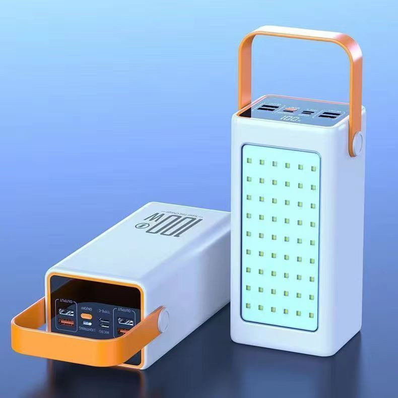 Vỏ mạch box sạc dự phòng 32 cell 18650 có đèn led sạc nhanh 22.5w