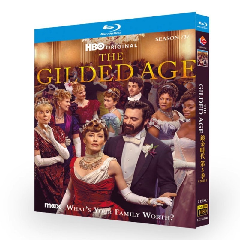 Blu-ray Disc Drama The Gilded Age Season 3 (2025) 2BD G01
