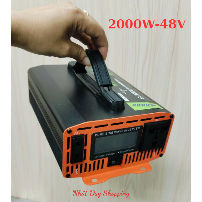 Bộ chuyển đổi điện Sin Chuẩn 2000W- 48V sang 220V SOYER TECH - ST-2000W-48V NEW