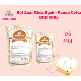  Bột làm Khúc Bạch và Panna Cotta BKB   Đủ Mùi   500g Từ Pink Pink Nguyên Liệu & Dụng cụ Pha Chế Đồ Uống 