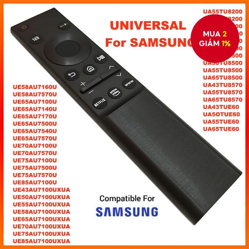 Điều khiển từ xa BN59-01358D cho Smart LCD Samsung dòng UA55AU AU7000 NETFLIX UE43AU7100U.