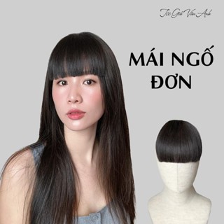 Mái ngố đơn tóc thậ.t nữ (không có tóc phía sau) - Tóc Giả Vân Anh
