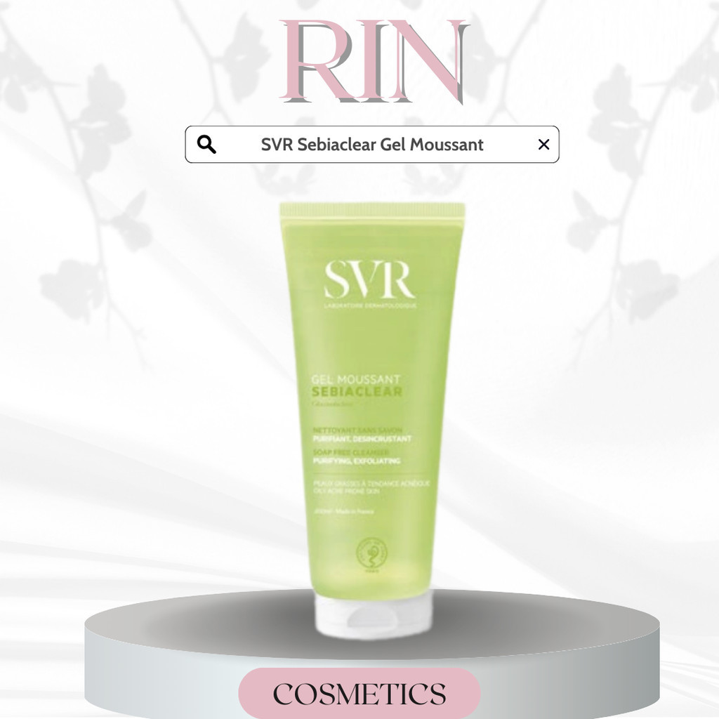 Sữa Rửa Mặt SVR Cho Da Dầu Mụn - SVR Sebiaclear Gel Moussant 200ml chính hãng từ Pháp