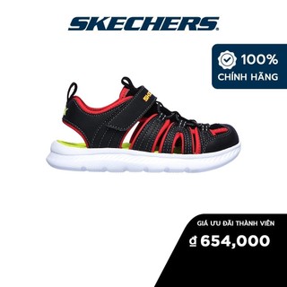Skechers Bé Trai Xăng Đan Thường Ngày, Đi Học C-Flex 2.0 - 400041L-BKRD (June_Live)
