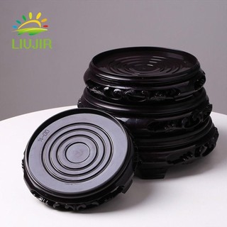 LIUJIR Đế chậu hoa, Khay đựng hoa bằng nhựa dày, Bền bỉ Không dễ bị biến dạng Chống ăn mòn Chậu hoa tròn Thảm khách sạn
