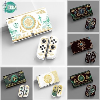 Ốp bảo vệ có thể gắn được Nintendo Switch / Switch OLED 2021, Vỏ cứng cho Switch OLED Console và Bộ điều khiển Joy-Con - (Zelda)