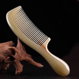 Lược sừng trâu tự nhiên chống tĩnh điện tạo kiểu tóc cho nam và nữ