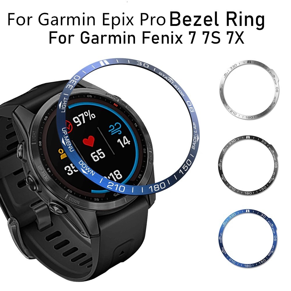 Vỏ vòng Bezel cho Garmin Epix PRO 42mm 47mm 51mm / Garmin Fenix 7S PRO Fenix7 PRO Fenix 7x PRO Khung