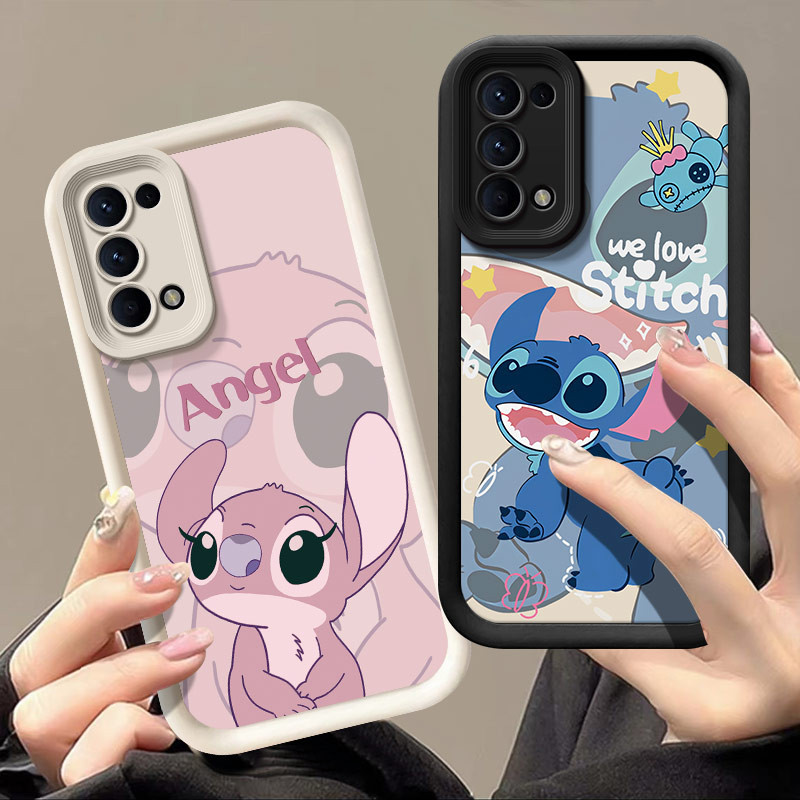 Dành Cho OPPO Reno 5 4G 5G Ốp Lưng Silicon Mềm Chống Sốc TPU Hoạt Hình Vỏ Điện Thoại Cho OPPO Reno5 