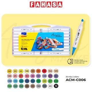 Hộp 36 Bút Lông Màu Acrylic Markers 2 Đầu - Colokit ACM-C006