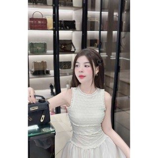 ĐẦM TRẮNG CỔ BÈO REN SÁT NÁCH