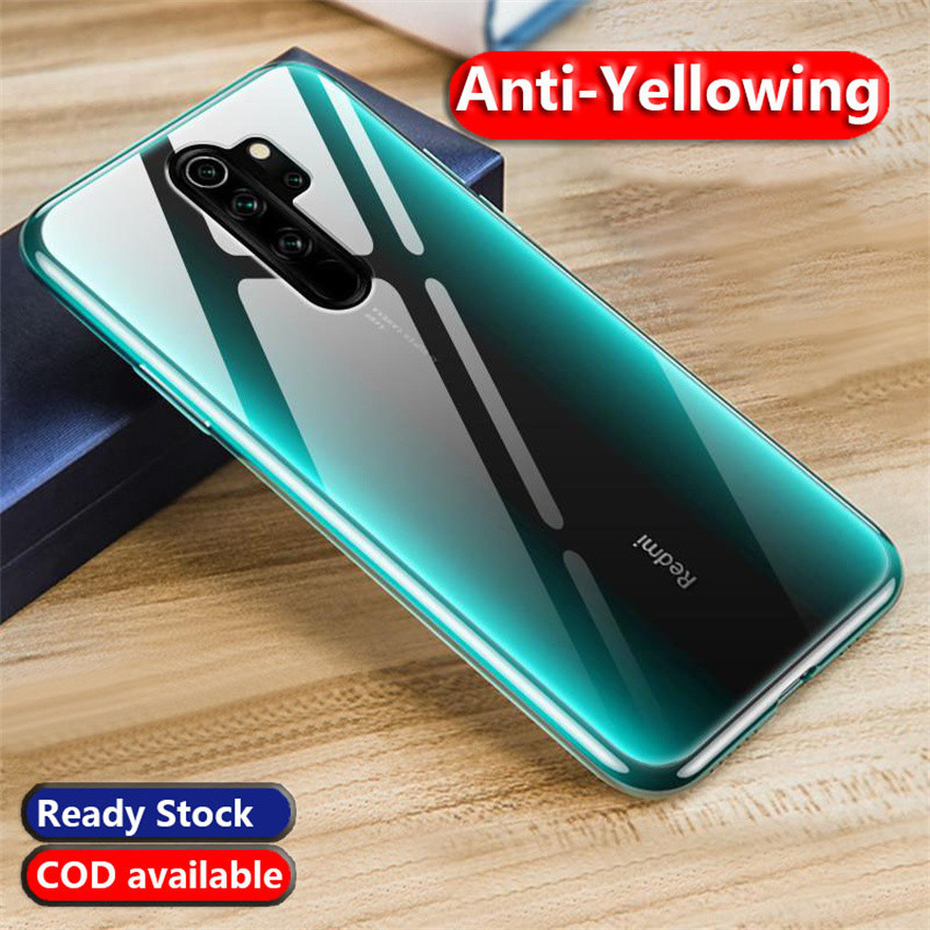 Xiaomi Redmi Note 8 Pro 2015105 M1906G7I M1906G7G Chống Sốc Điện Thoại Ốp Lưng Cao Su Mềm Pha Lê Tro