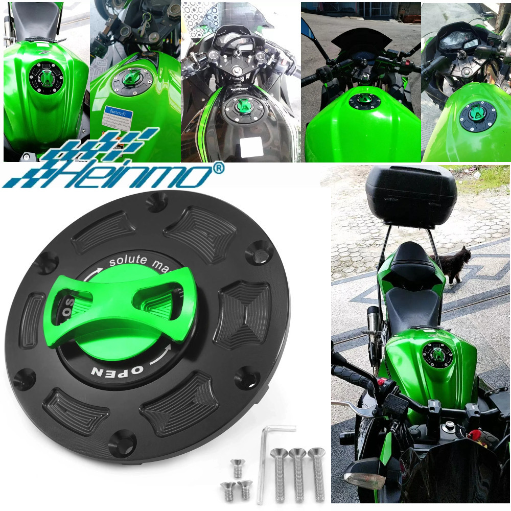 Dành Cho KAWASAKI NINJA 250 Z 300 NINJA250 NINJA300 Z250 Z300 Nắp Bình Nhiên Liệu Dầu