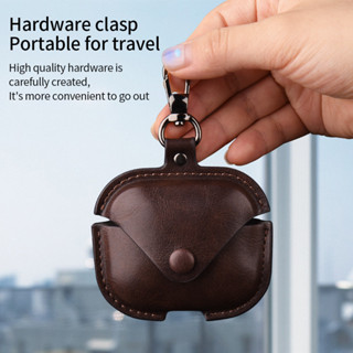 Vỏ tai nghe bằng da PU cho Xiaomi Redmi Buds 5 Pro 4 Lite Buds4 Pro Vỏ bảo vệ Vỏ tai nghe không dây