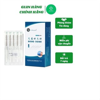 Kim châm cứu Lạc Á dạng vỉ - hộp 100 kim - siêu rẻ - Đủ kích thước