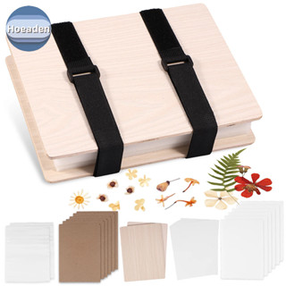 Bộ ép lá Hoeaden DIY Press Flower Machine Tool Nature Khô Sách Bảo Quản Sấy DIY Bảo Quản Hoa Thủ Công VN