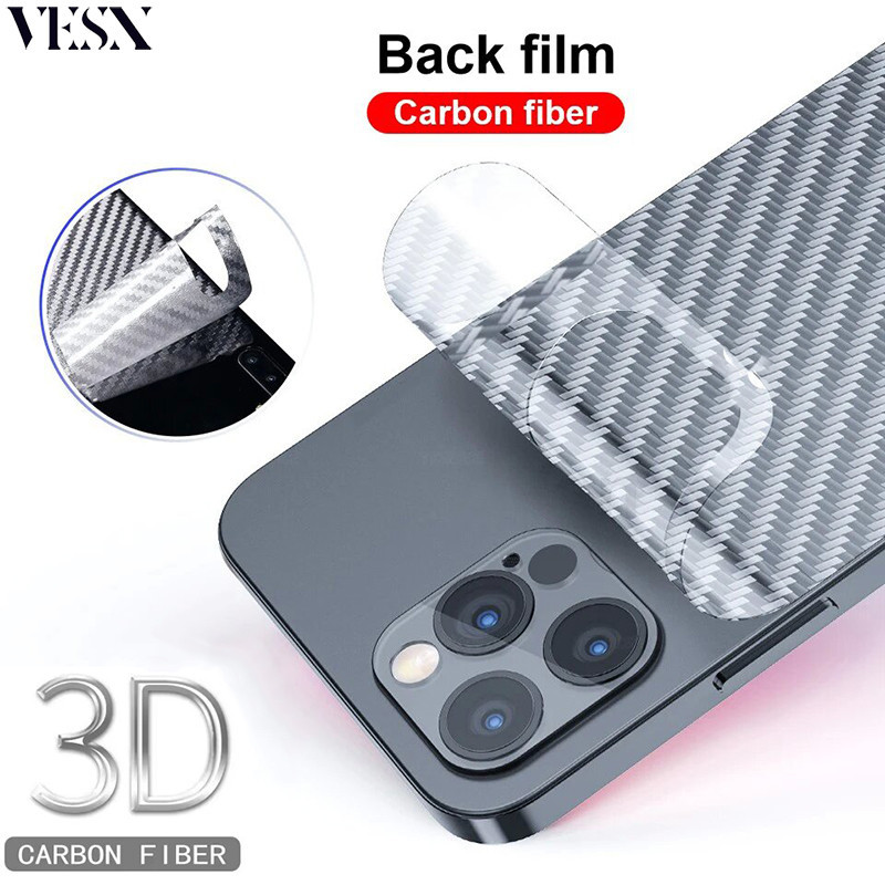 Phim bảo vệ điện thoại bằng sợi Carbon Kevlar cho iPhone 16 Pro Plus Max 5G 2024