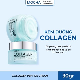 Kem Dưỡng Collagen Peptide Cream Mocha 30gr Cấp Ẩm Và Làm Dịu Da