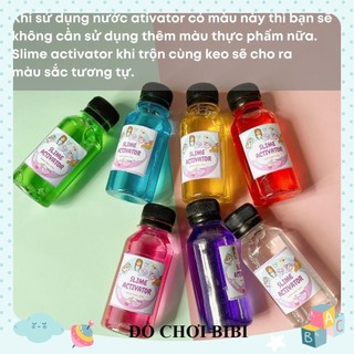 Dung dịch làm đông slime Activator, nước cất borax pha sẵn