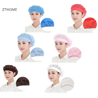 Zthome Unisex Co Giãn Lưới Mũ Cafe Thanh Nhà Bếp Nhà Hàng Khách Sạn Làm Bánh Bồi Bàn Đầu Bếp Mặc Mũ Nam Nữ Thoáng Khí Xưởng Mũ HOT
