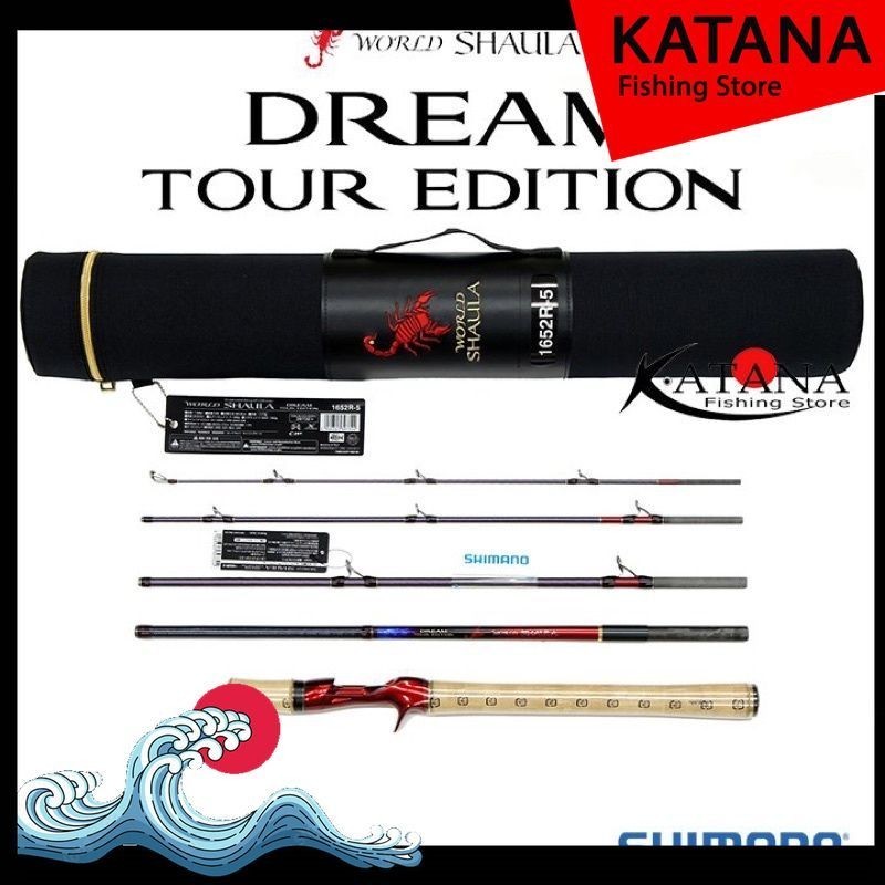 [Katana Fishing] Cần Shimano World Shaula Dream Tour Edition - Bản 5 Khúc
