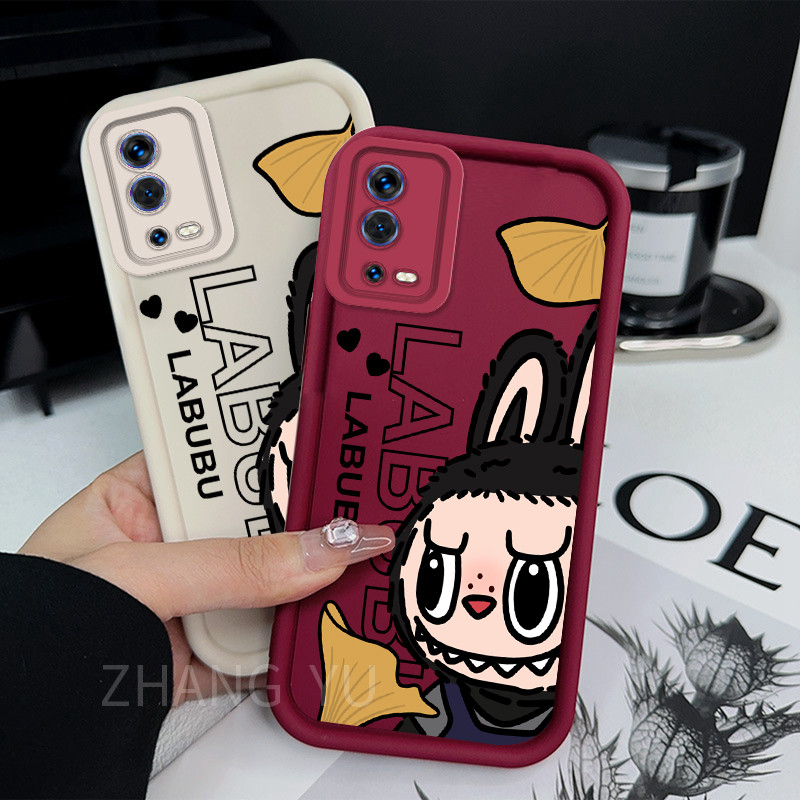 【 Cod HÀNG CÓ SẴN 】 Ốp Lưng Cho OPPO A55 4G Vỏ Điện Thoại LABU Họa Tiết Hoạt Hình Mới