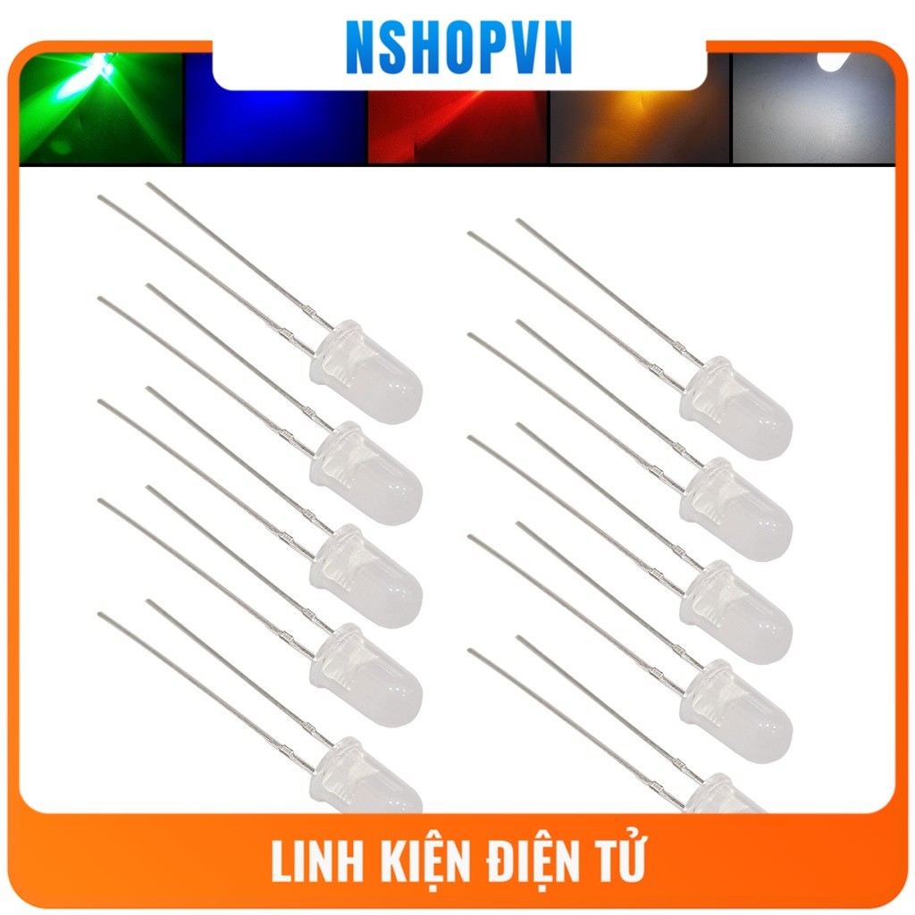 COMBO 50 Led đục 5mm