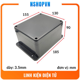 Hộp nhựa 155x130x90mm