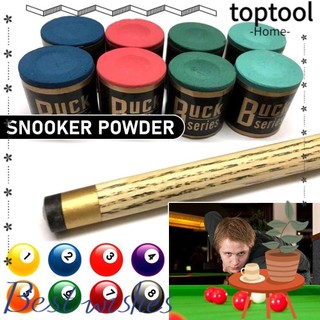 Toptool 2 Cái / bộ Phấn Bi-a, Phấn Cue Đỏ Xanh Không Trơn Trượt, Bể Thể Thao Trong Nhà Tiện Dụng Cue Tip Canxi Carbonate Snooker Phụ Kiện Bi-a Cue